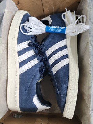 Adidas Campus 80s Navy Off White - men size 8