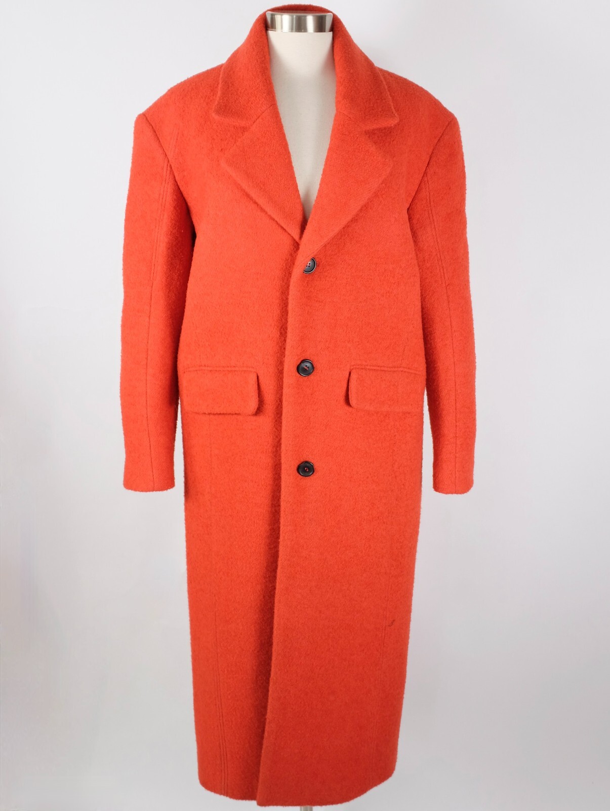 Zara Ader Error jacket coat sz XS orange topstitch oversized Zara Ader Error jacket coat sz XS orange topstitch oversized