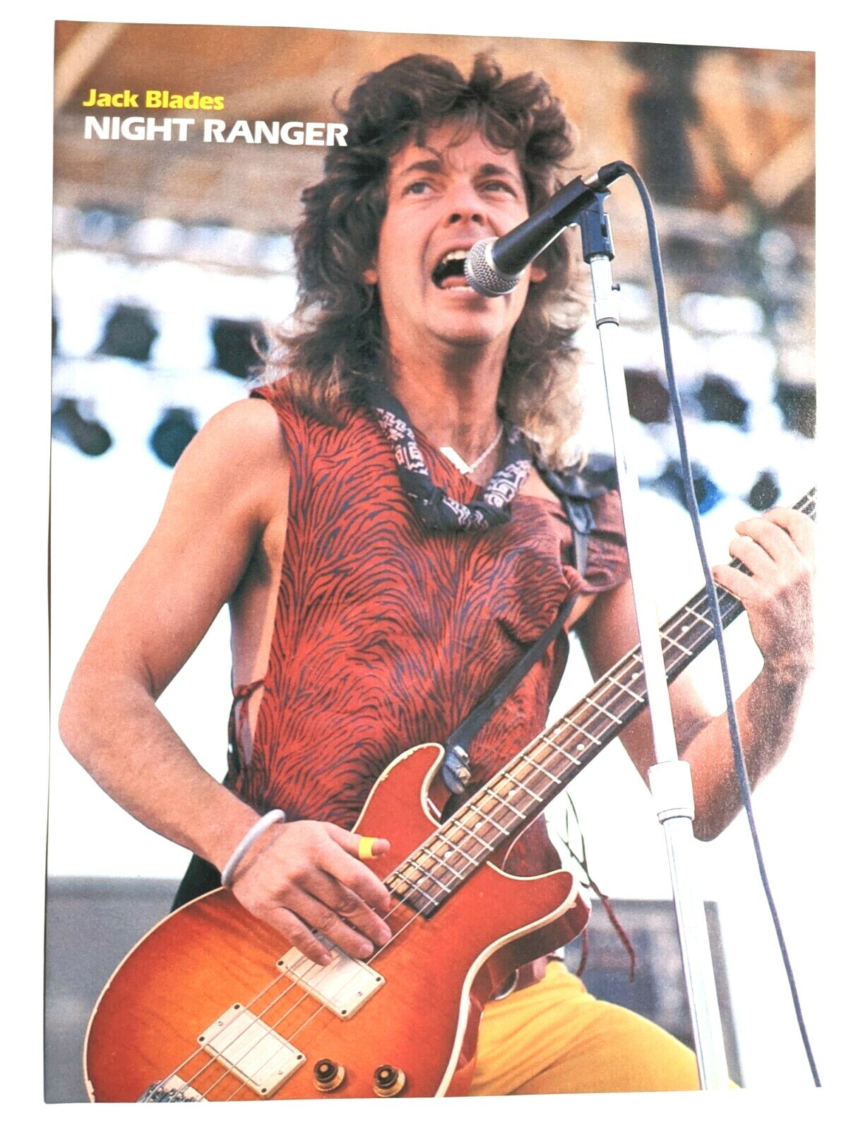 JACK BLADES,新品未開封,ジャック・ブレイズ,NIGHT RANGER NIGHT RANGER / JACK BLADES & JEFF WATSON LIVE MAGAZINE FULL