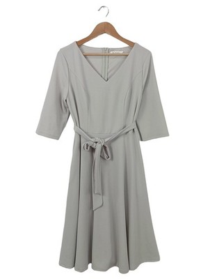 BBONLINEDRESS A-lijn jurk Dames Jurk Maat EU 44 lichtgrijs casual uitstraling