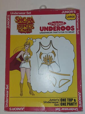 SHE-RA PRINCESS OF POWER MASTERS OF THE UNIVERSE UNDEROOS JUNIOR LARGE 2015