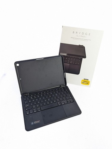 Brydge 10.2 MAX+ Keyboard Case with Trackpad for Apple iPad (9th, 8th & 7th Gen)