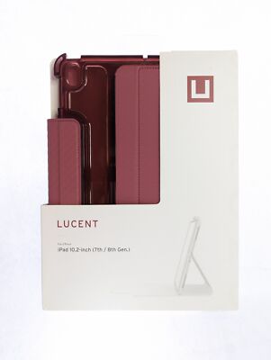 UAG Lucent Apple 10.2-Inch iPad 9th 8th 7th Gen Case - Dusty Rose / Aubergine