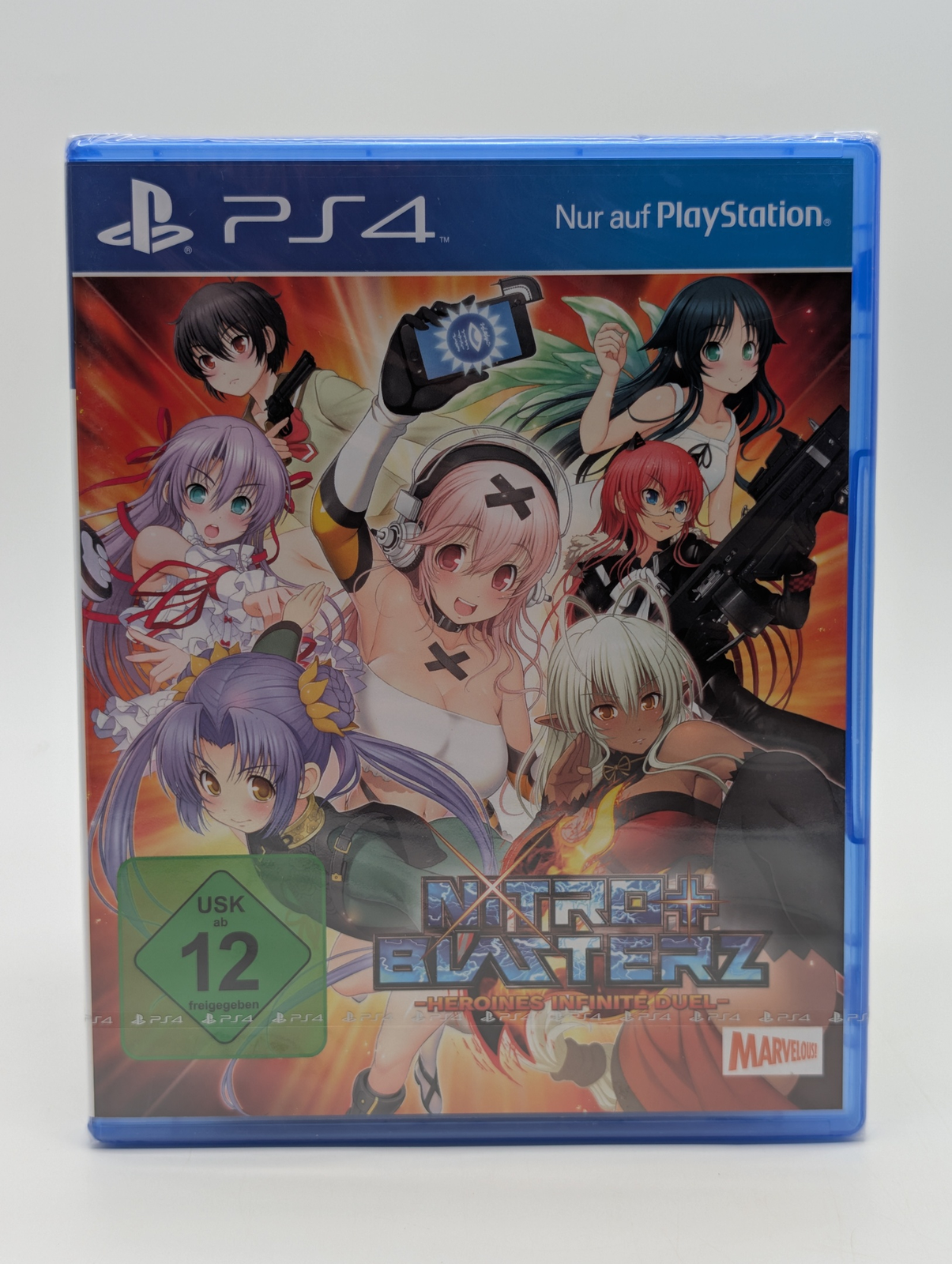 PlayStation 4 Nitroplus Blasterz Heroines Infinite Duel PS4 Neu OVP Versiegelt