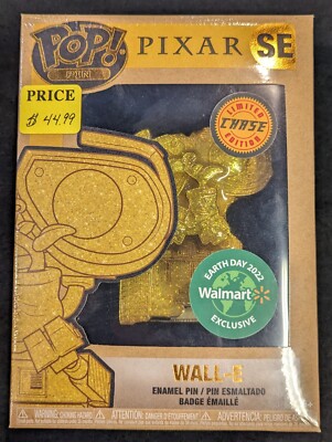 Funko Pop Pin! Walmart Earth Day 2022 Exclusive Wall-E Gold Chase