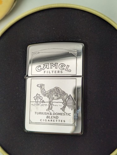 zippo キャメル New Vintage Chrome Zippo Camel Filters Turkish & Domestic