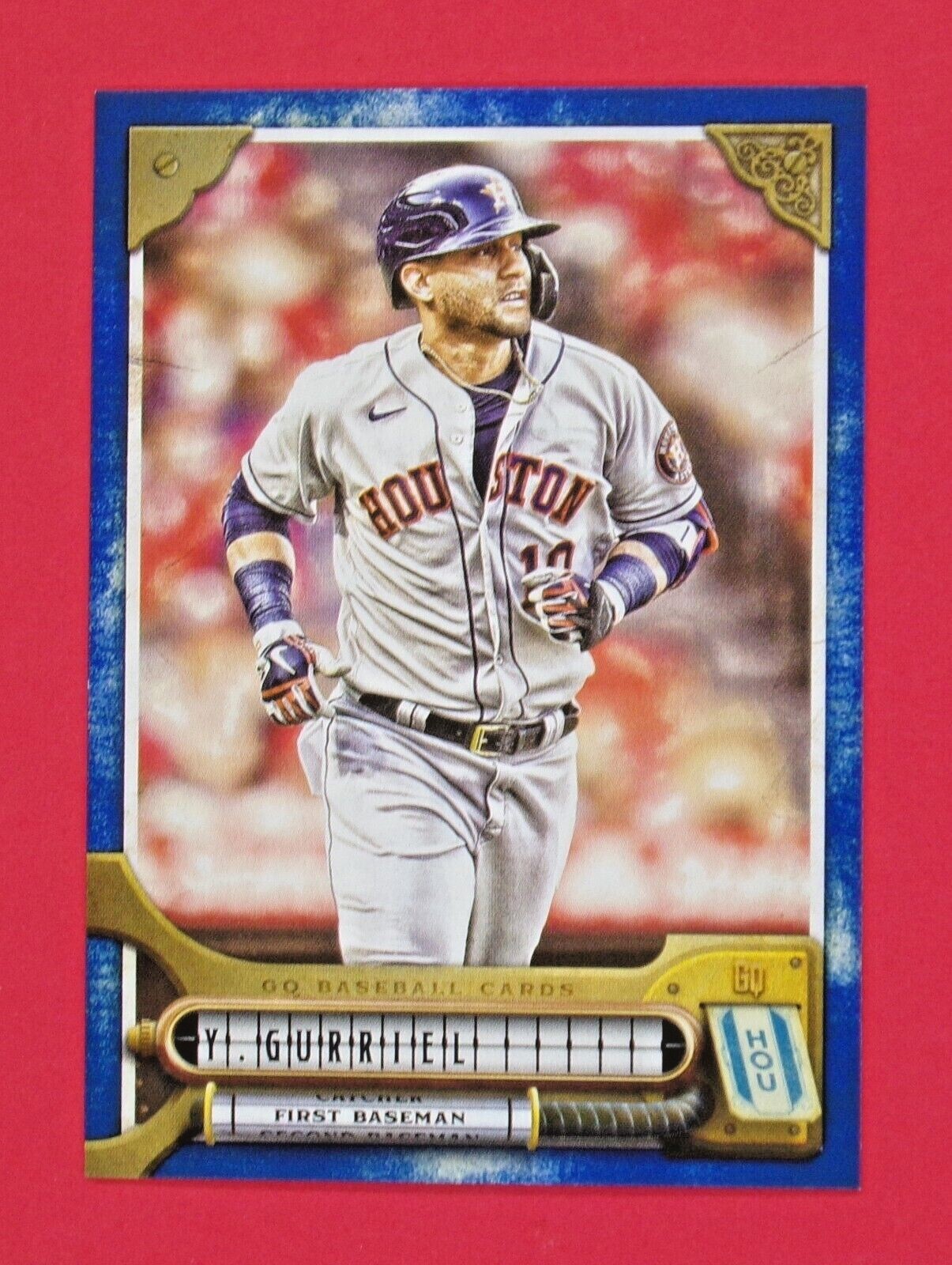 Yulieski Gurriel #10 フィギュア 2022 Topps Gypsy Queen Yuli Gurriel 063/250 Indigo #279