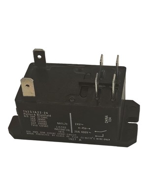 T92S7A22-24 Power Relay - DPST-NO 24VAC 30A 6-Pin Compact Design for Efficien...