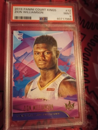 2019-20 Panini Court Kings ZION WILLIAMSON Level 1 Rookie RC #72