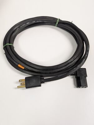 WIREKRAFT 14' RIGHT ANGLE 18 GAUGE SJT IEC POWER CORD
