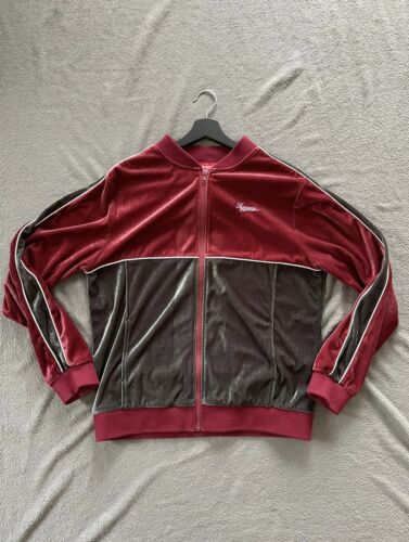 Supreme Crushed Velvet Track Jacket