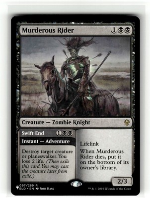 MURDEROUS RIDER THE LIST #97 THE LIST(NM+)(MTG)