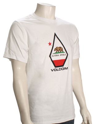 Футболка Volcom California — белая — новинка