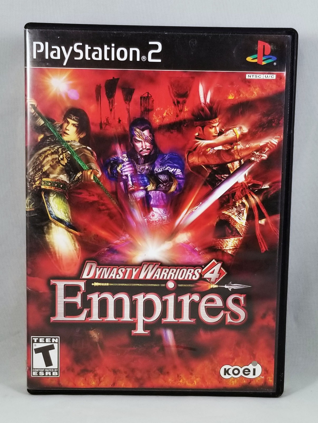 Dynasty Warriors 4: Empires (Sony PlayStation 2, 2004) CIB Complete Tested!