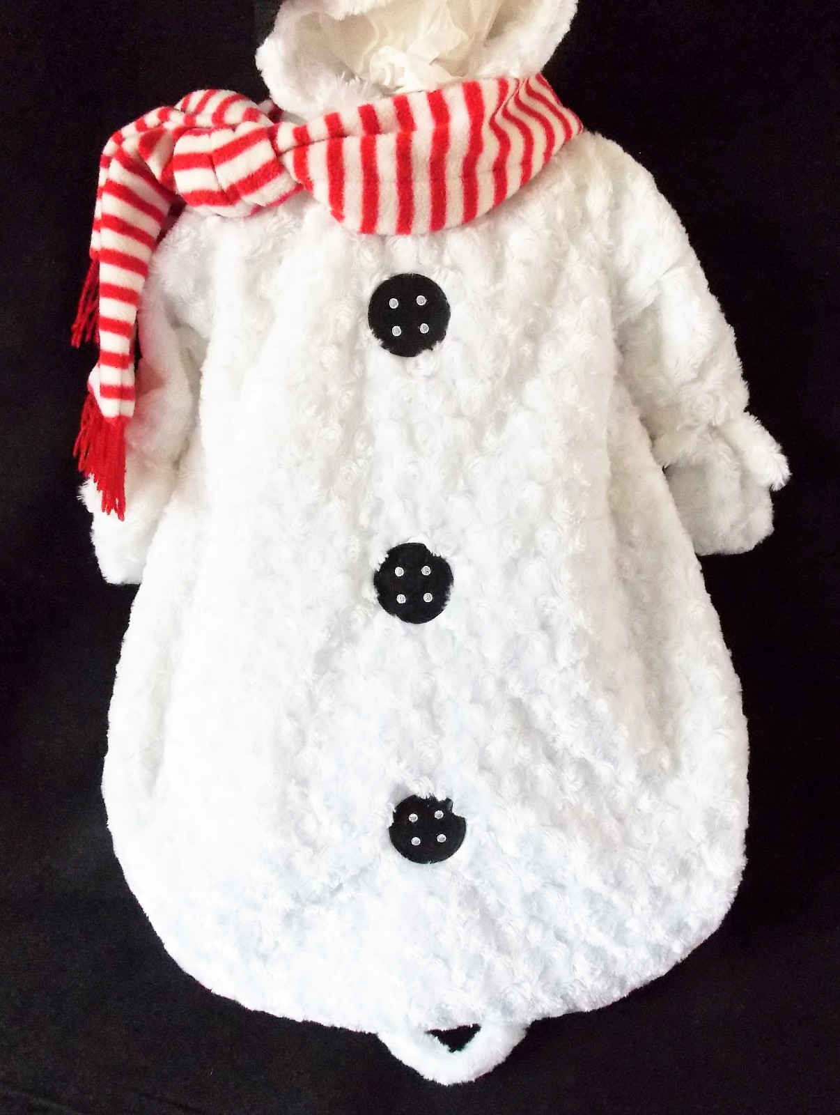 Miniwear Snowman Baby Bunting Costume 0-9 Mo Halloween Winter Christmas Costume