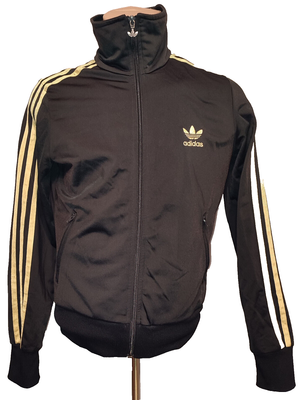Adidas firebird shop black gold