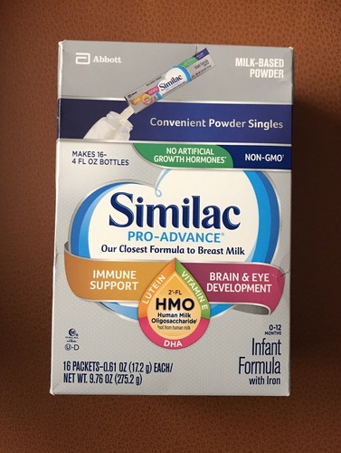 similac pro sensitive individual packets