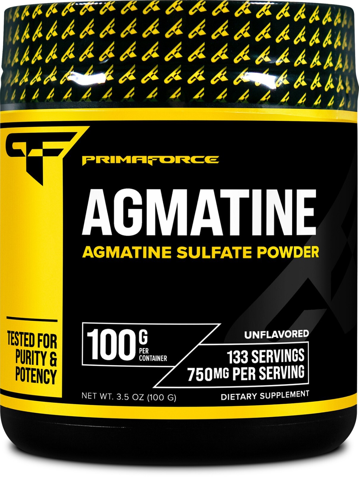 PrimaForce Agmatine Sulfate Powder, 100 грамм, для оксида азота и производительности