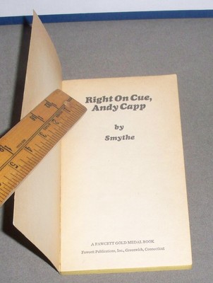 Right on Cue, Andy Capp, 1976 in very good shape, ISBN 0-449-13589-6