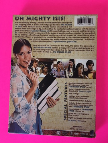 The Secrets Of Isis - The Complete Series (DVD, 2007, OOP HTF) Plus BONUS!!