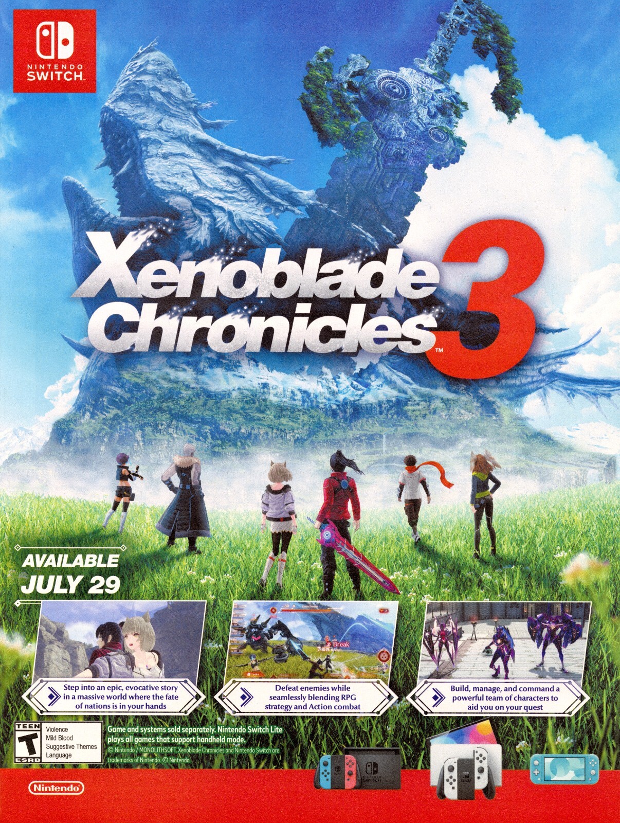 Xenoblade3 ゼノブレイド3 ポスター 販促 Xenoblade3 ゼノブレイド3 ポスター 販促 Amazon.co.jp