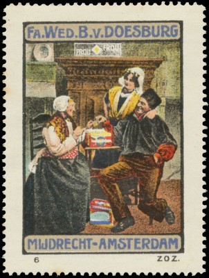 Mijdrecht, Amsterdam: Reklamemarke Kekse - 459848