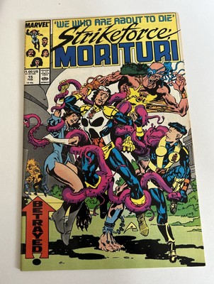 Strikeforce Morituri #15 Marvel Comics 1987