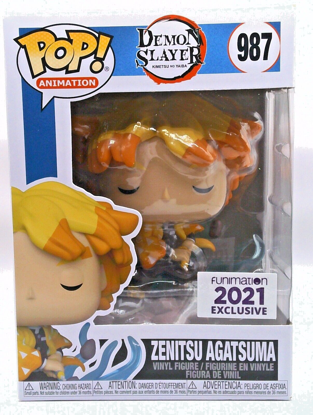 Funko POP! Zenitsu Agatsuma Demon Slayer #987 [2021