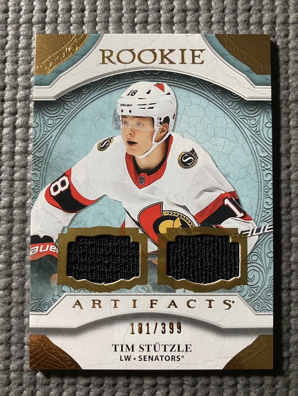 Most Popular Artifacts Hockey Card Hits