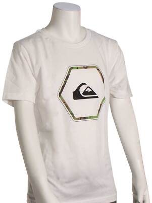 

Футболка Quiksilver Boys In Shapes — белая — новинка, Белый