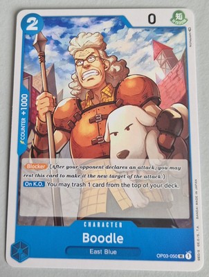 Boodle OP03-050 Common Pillars of Strength One Piece TCG Einzelkarte 