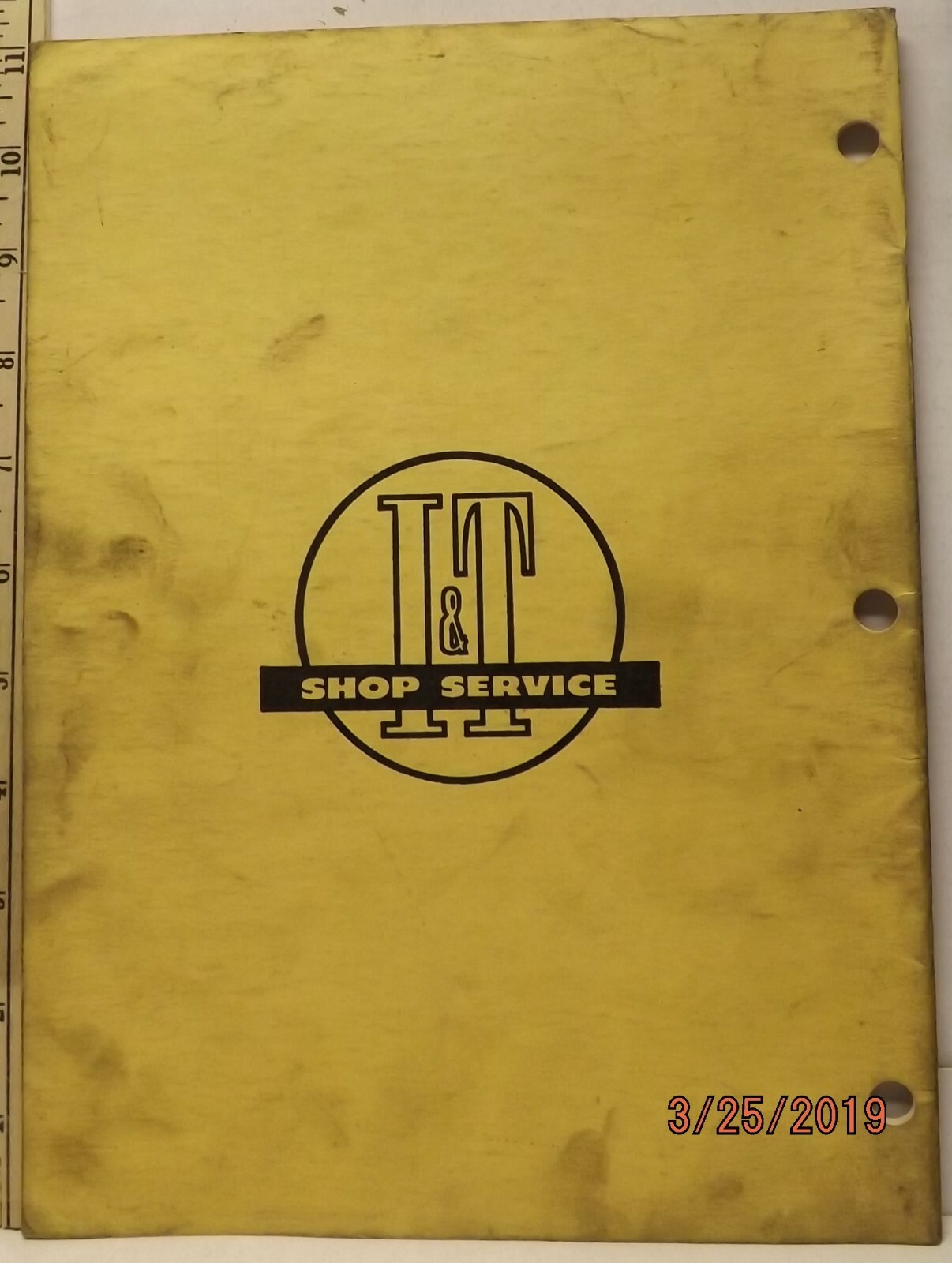 MASSEY FERGUSON MF 1080 TRACTOR  I&T SERVICE SHOP MANUAL GOOD SOLID