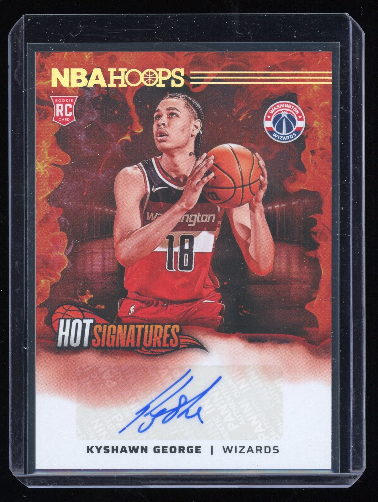 2024-25 Panini NBA Hoops Kyshawn George RC Rookie Hot