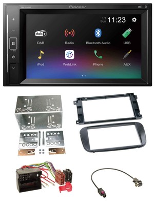 Pioneer DAB MP3 2DIN Bluetooth USB Autoradio für Ford C-Max Galaxy Focus ab 2007