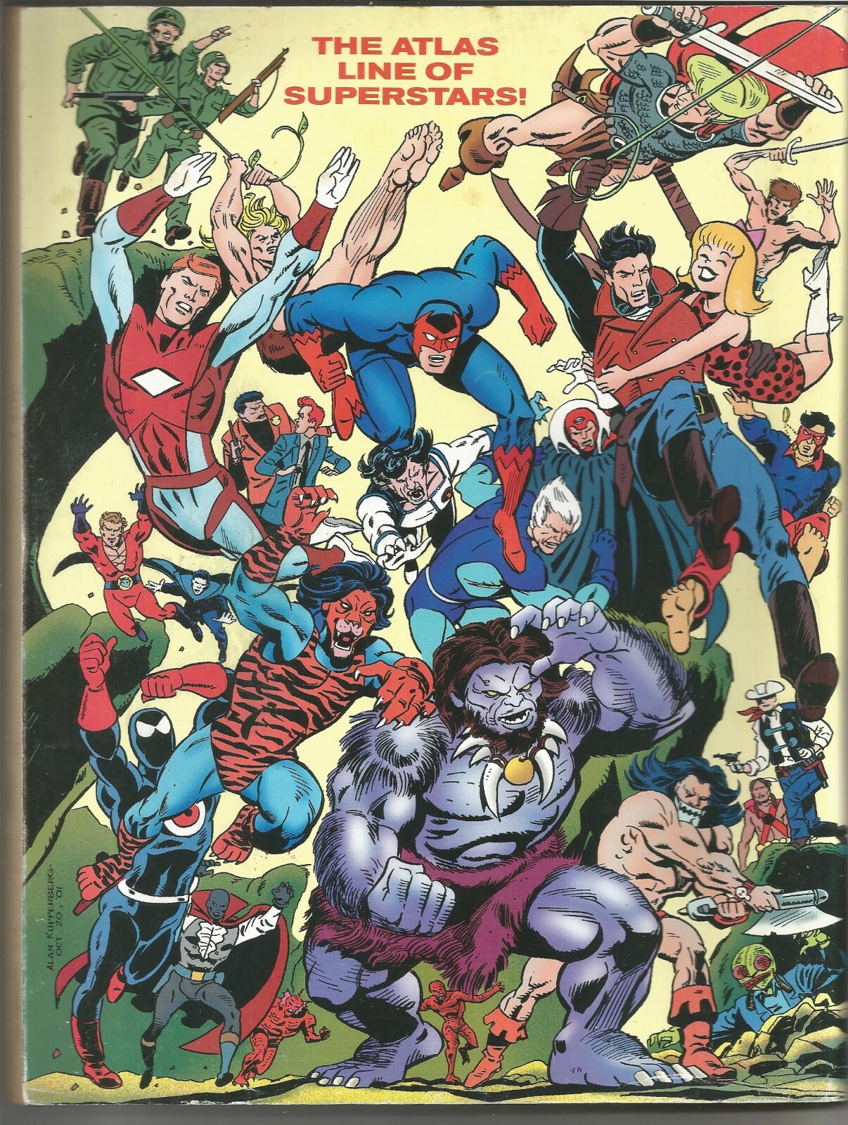 Comic Book Artist # 16 The Atlas Seaboard Story