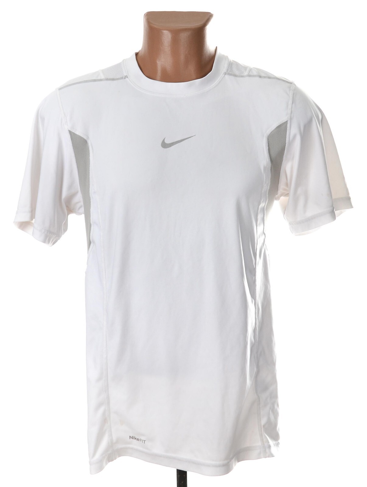 nike compression shirts white