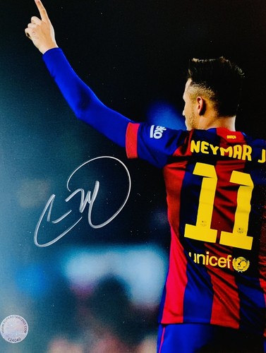 【Neymar/ネイマール】写真フレーム証明書付-1dc icnjpsgst2_neymar_jr_signed_ca
