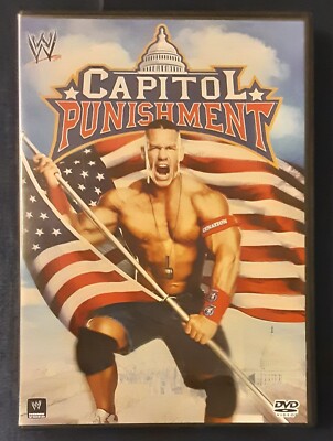 WWE: Capitol Punishment 2011 (DVD, 2011) No Scratches On Disc John Cena