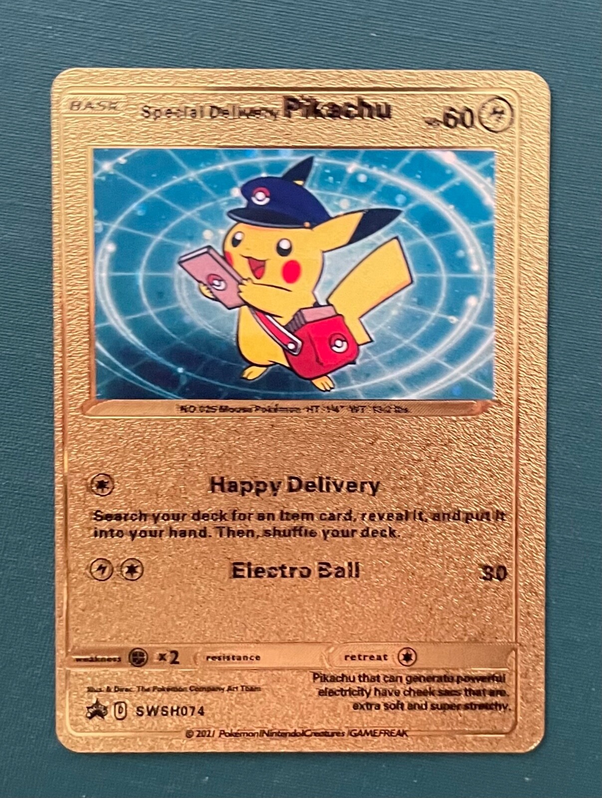 Special Delivery Pikachu ポケモンカード　ピカチュウ ポケモンカード Special Delivery ピカチュウ #074 PSA9 Special