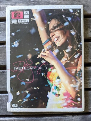 MTV Ao Vivo: Ivete Sangalo (DVD, 2004) Brazilian Live Concert NEW & SEALED!