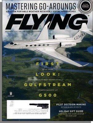 Flying - 2016, December - Mastering Go-Arounds, The Gulfstream G500