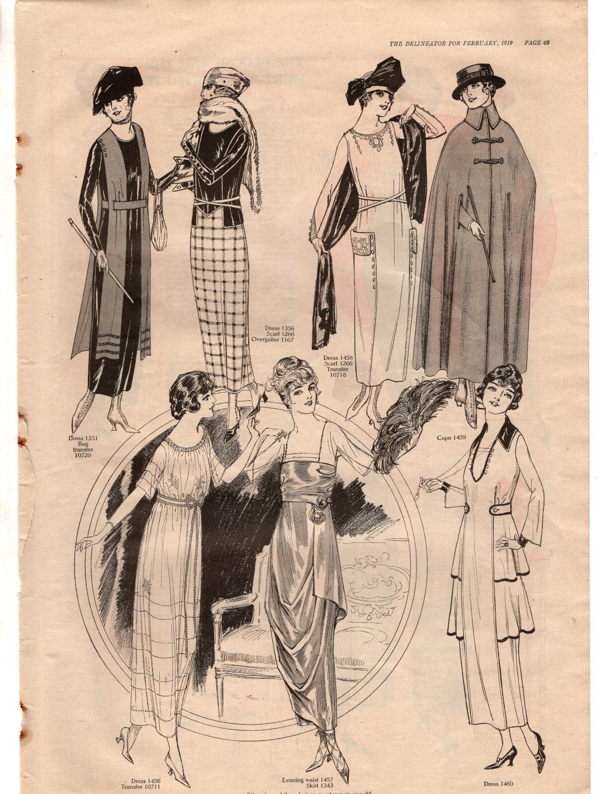 洋書 Delineator August 1932 Rare Vintage , August 1932 American Women's Magazine