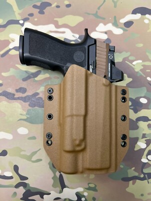 Coyote Tan Kydex Light Bearing Holster SIG P320 M18 Surefire X300 Ultra B Model