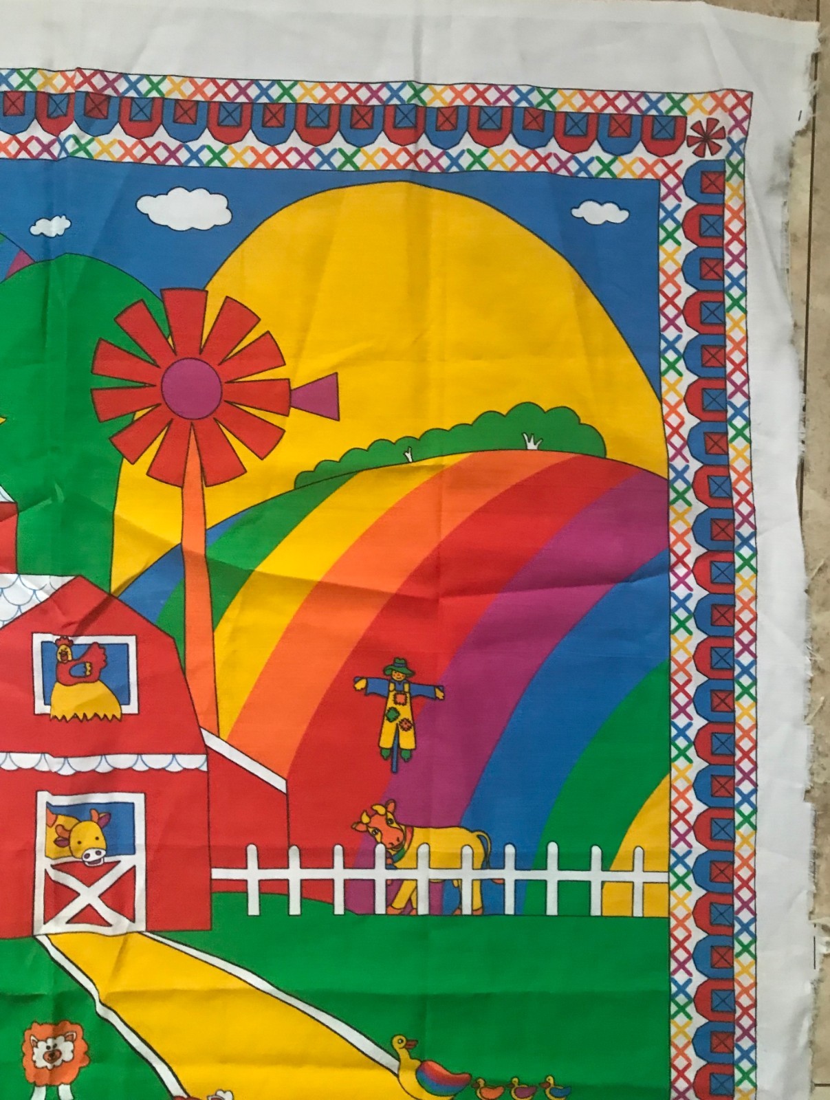 General Greetings Fabric Panel 32 x 40