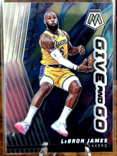 【PSA10】LeBron James  Give and Go レブロン 2022-23 Lebron James Panini Mosaic Give And Go Insert #3 LA