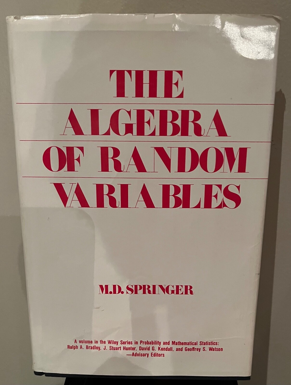 洋書 The algebra of random variable $_57.JPG?set_id=880000500F