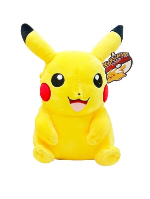 Pokemon Official and Premium Quality Pikachu Plush - Adorable, Ultra-Soft 10''