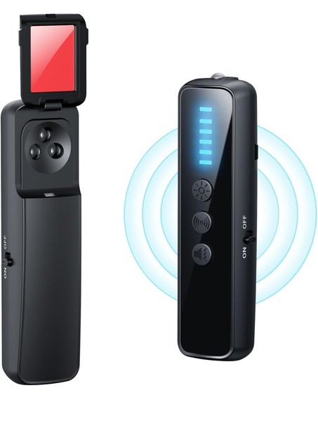 Hidden Camera Bug Detector Spy Camera Finder GPS Tracker Device for Hotels Home