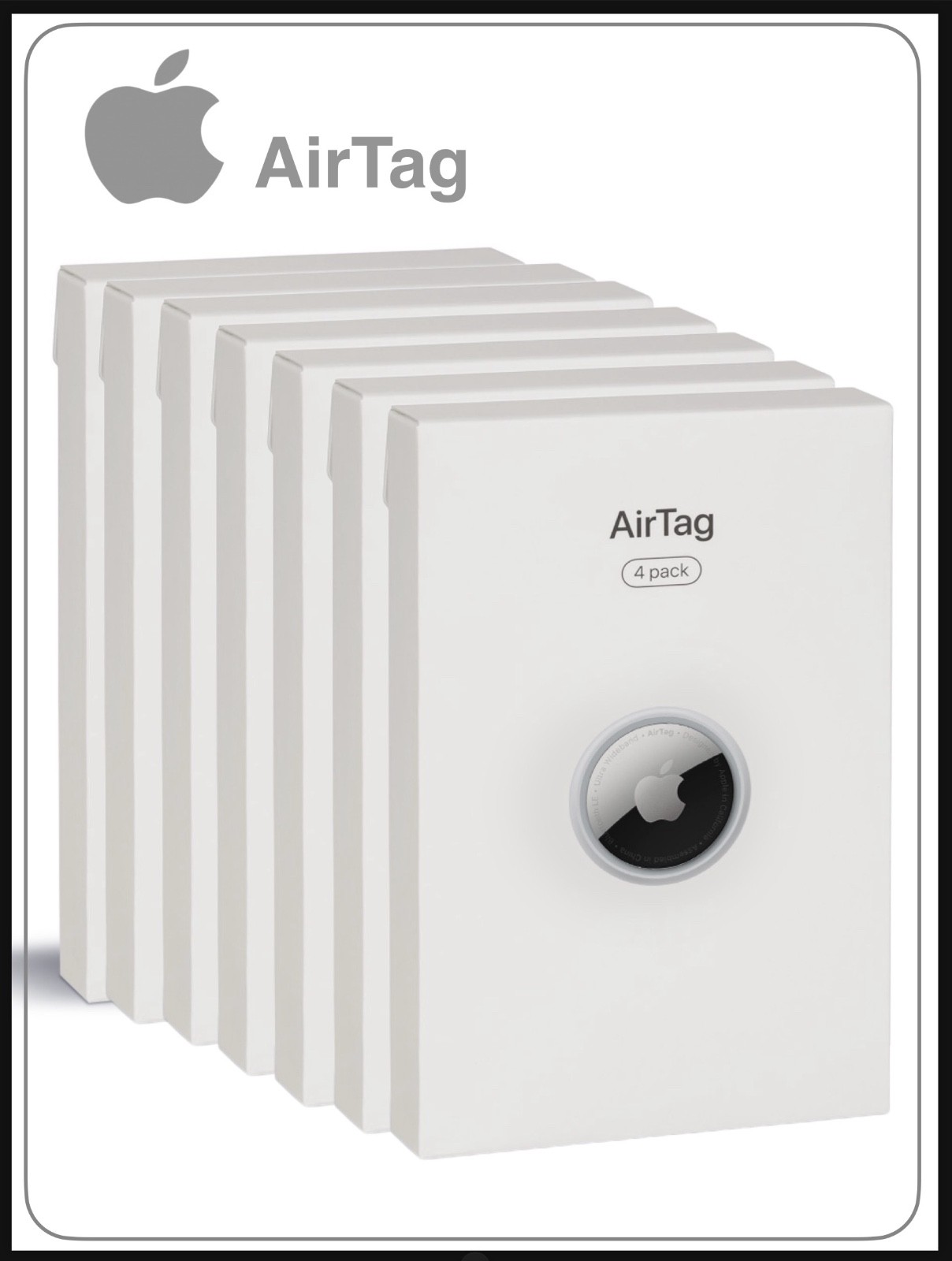 Apple, 4 Pack AirTag, Air Tag, Brand New, Free Shipping