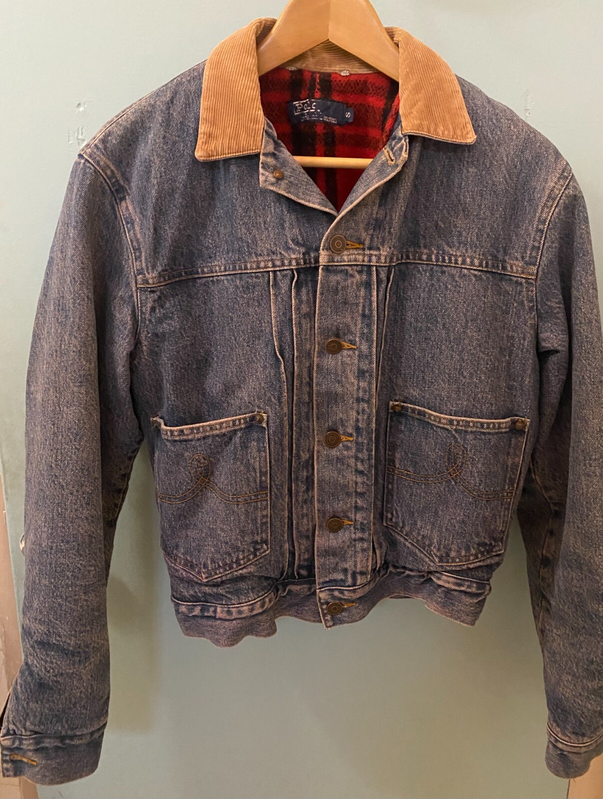 Rare 1970's POLO WESTERN Ralph Lauren Blue Denim WOMAN Jean Rare 1970's POLO WESTERN Ralph Lauren Blue Denim WOMAN Jean